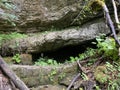 Source semi-cave in the protected landscape of the Kamacnik river canyon - Gorski kotar, Croatia / IzvoriÃÂ¡na polupeÃâ¡ina